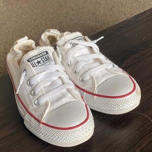 White Shoreline Converse